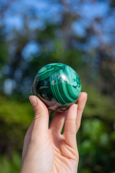 Malachite Sphere